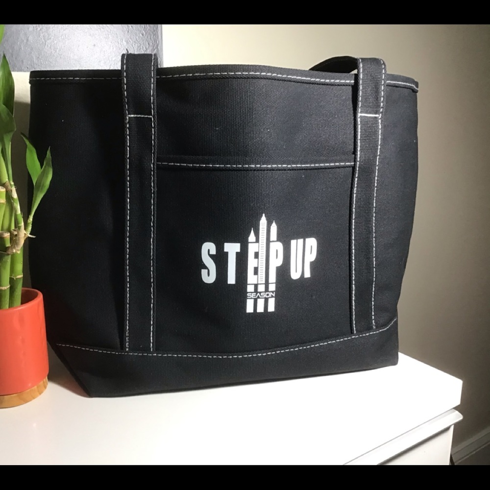STEP UP Season 3 Crew New Black Carvas Tote Bag